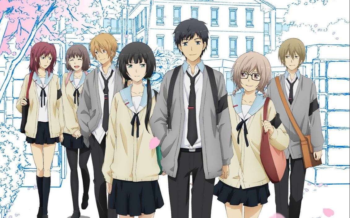 【收藏向/高画质】动漫《ReLIFE 重返17岁》（全）OP+NCED+PV+CM+Menu+特典