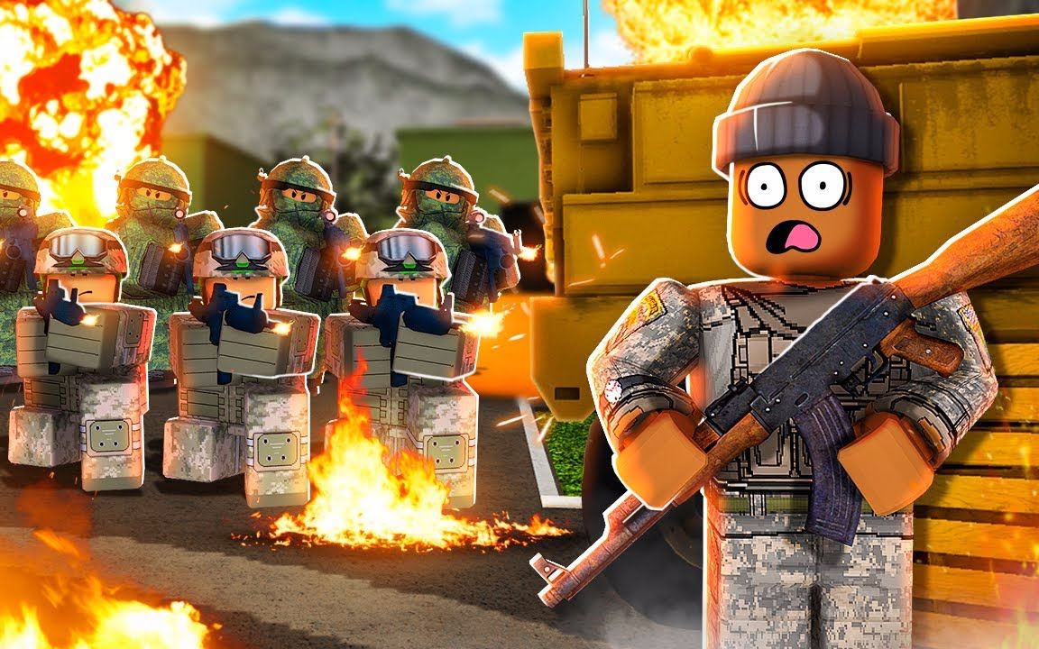 ROBLOX特种部队模拟器：潜伏敌人基地破坏核潜艇！面面解说