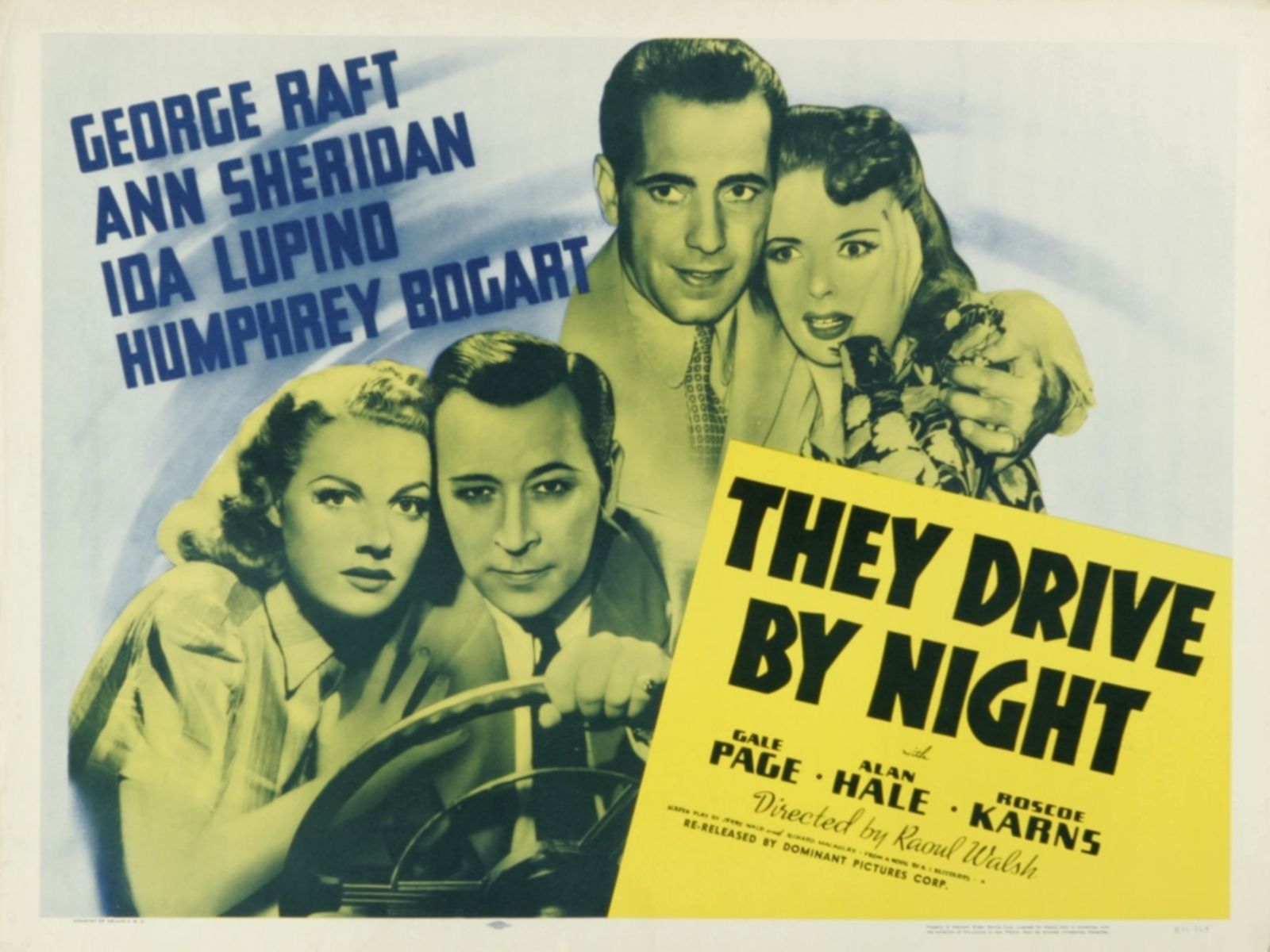 【英字】黑夜飞车/卡车斗士 They Drive by Night (1940) 拉乌尔·沃尔什+艾达·卢皮诺+亨弗莱·鲍嘉+乔治·拉夫特+盖尔·佩吉