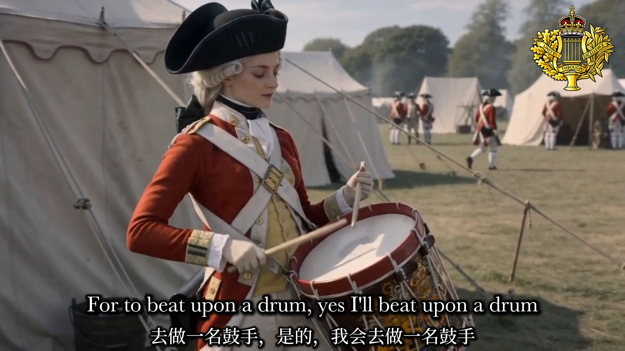[英国军歌] 女鼓手 The Female Drummer