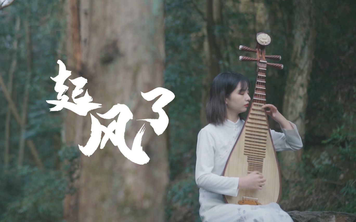 琵琶版《起风了》，我曾将青春翻涌成她，也曾指尖弹出盛夏
