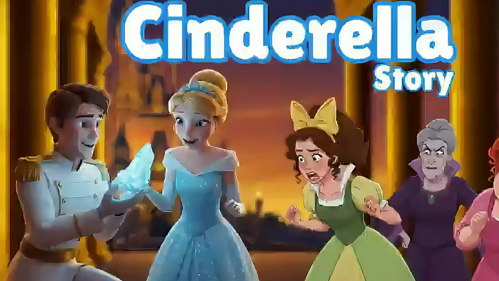 The Cinderella story灰姑娘/英文睡前故事/亲子共读