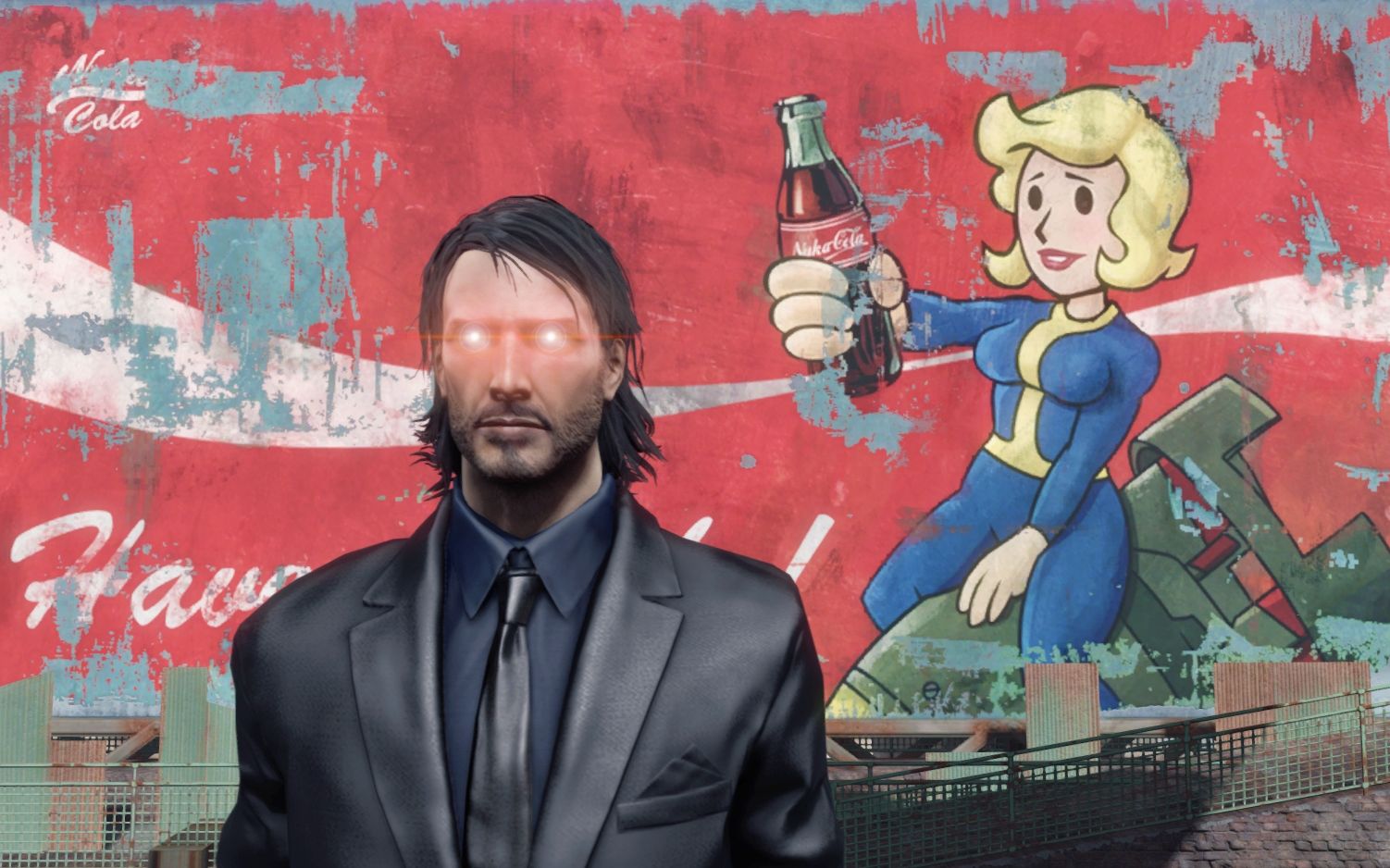 【辐射4】当废土人惹怒了John Wick