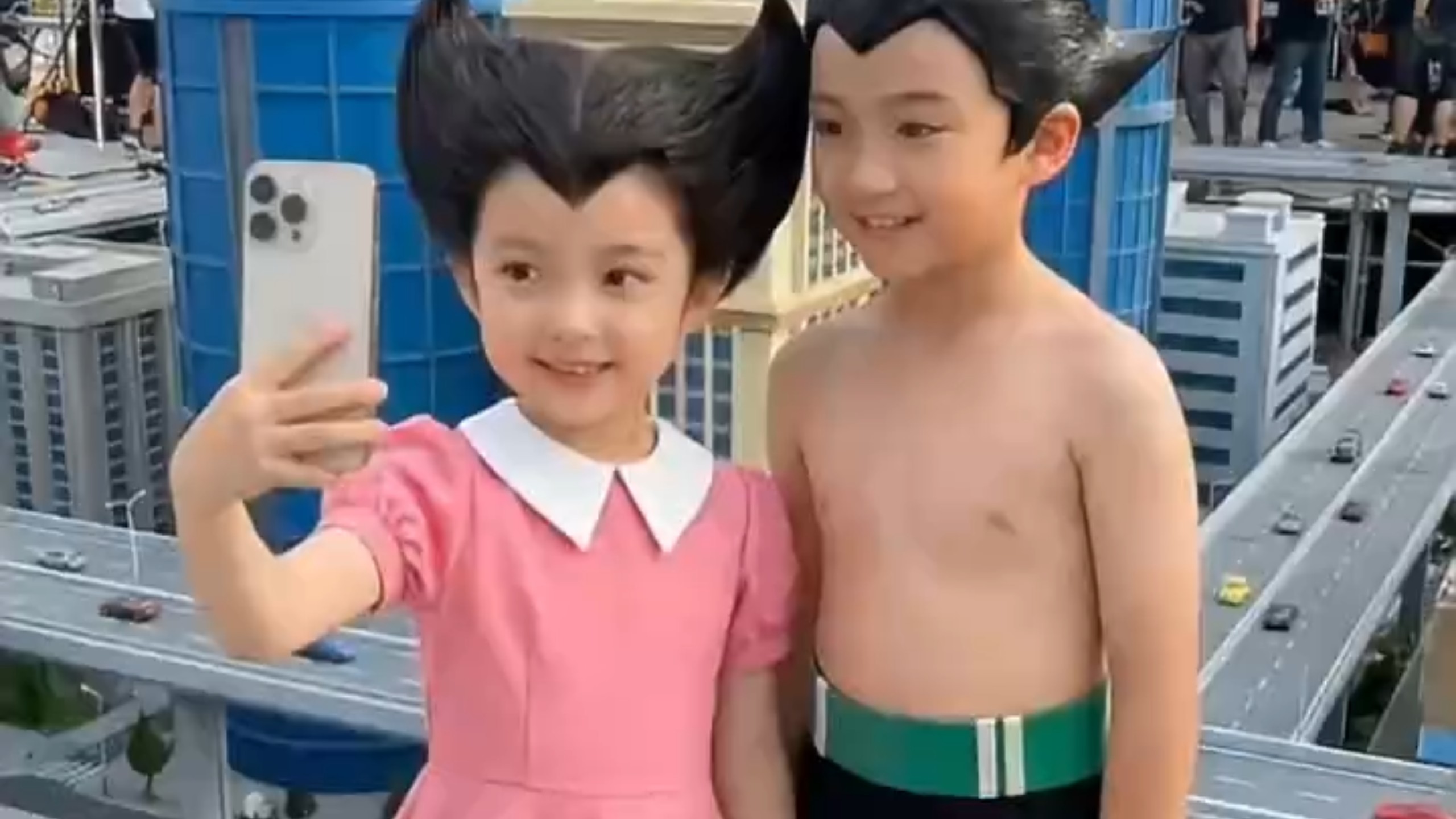 《铁臂阿童木》真人版拍摄现场