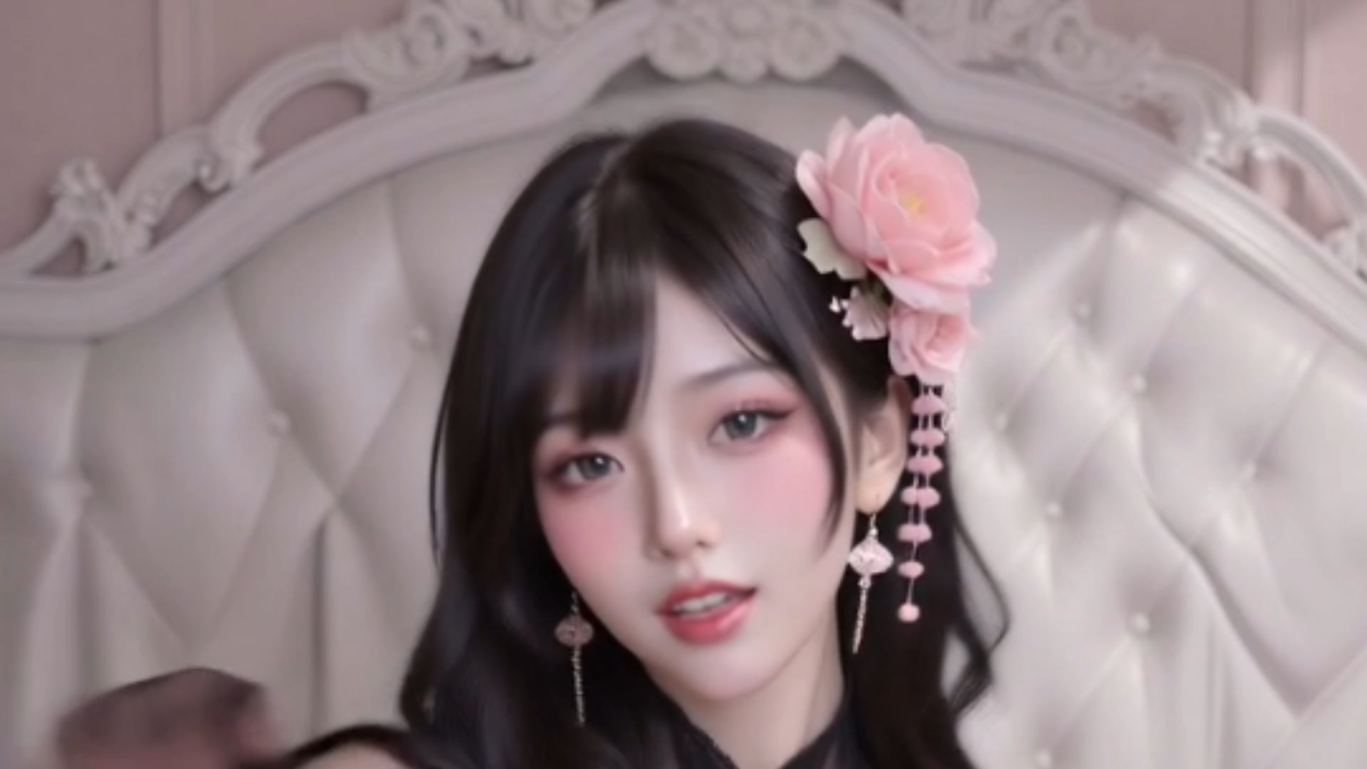 7.19头戴花