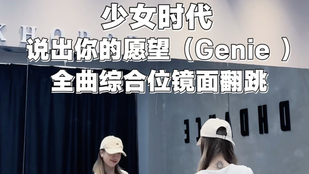 少女时代【说出你的愿望genie 】全曲综合位镜面翻跳