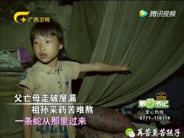 第一书记:10岁女孩袁玲丹—父亡母走破屋漏，祖孙采药苦难熬