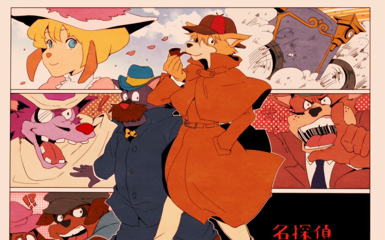 【BD1080P】名侦探福尔摩斯/妙犬神探 Sherlock Hound 剧场版 蓝宝石之卷+海底宝藏之卷【漏勺】