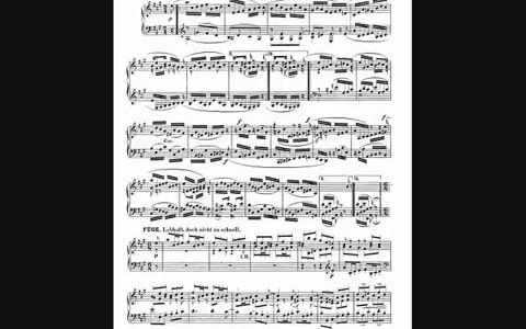 Schumann Op.68 No.40 小賦格曲