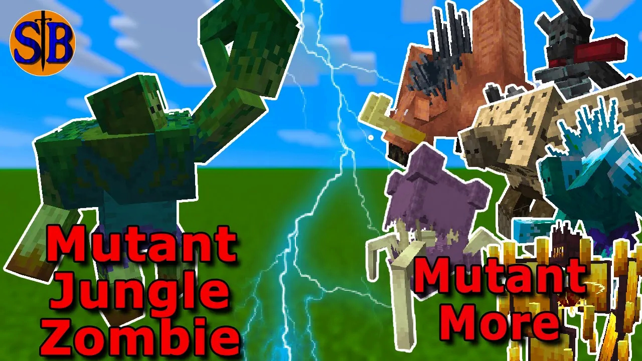 突变丛林僵尸 VS 其他Mutant More突变生物【怪物大乱斗】