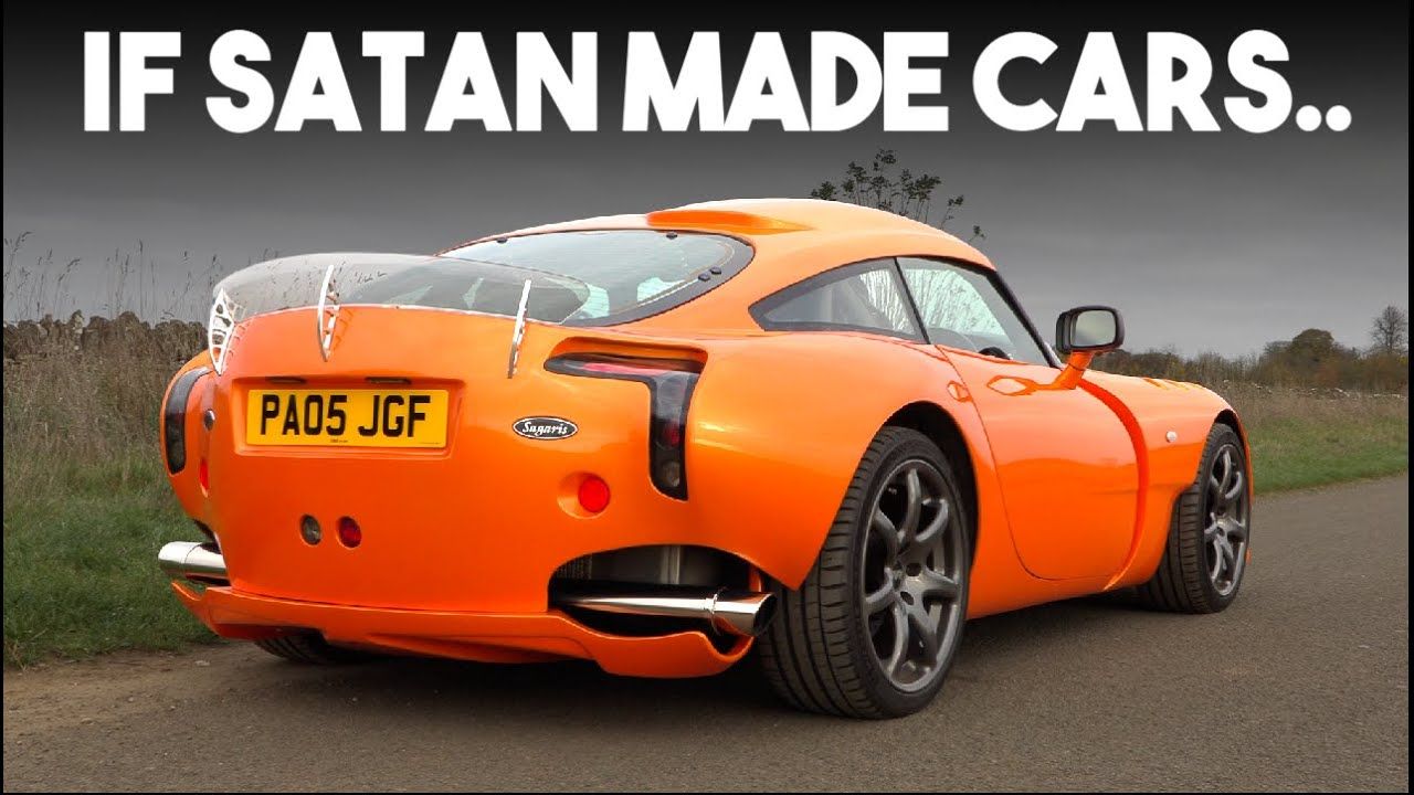 [4K]【纯享经典】TVR Sagaris——被斧头砍过的英伦超跑