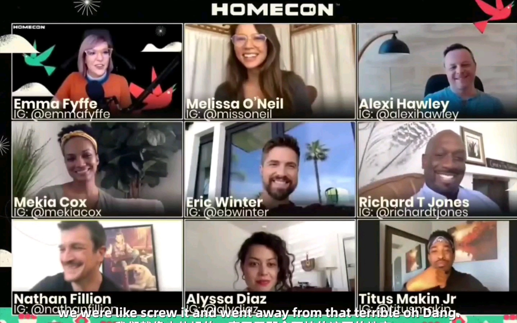 【therookie菜鸟老警】The Rookie panel _ HomeCon 2020（菜鸟老警HomeCon线上访谈2020）