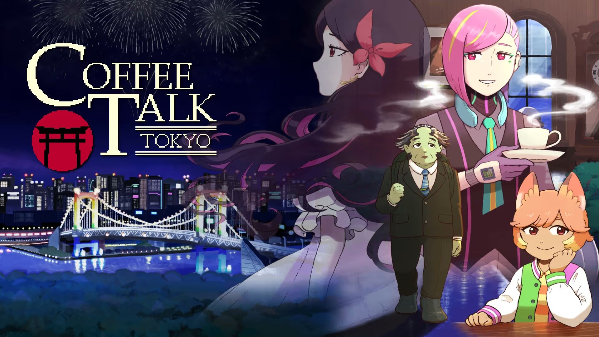 【全配方攻略】《咖啡心语3东京  Coffee Talk Tokyo》像素风奇幻视觉小说 全流程通关攻略视频