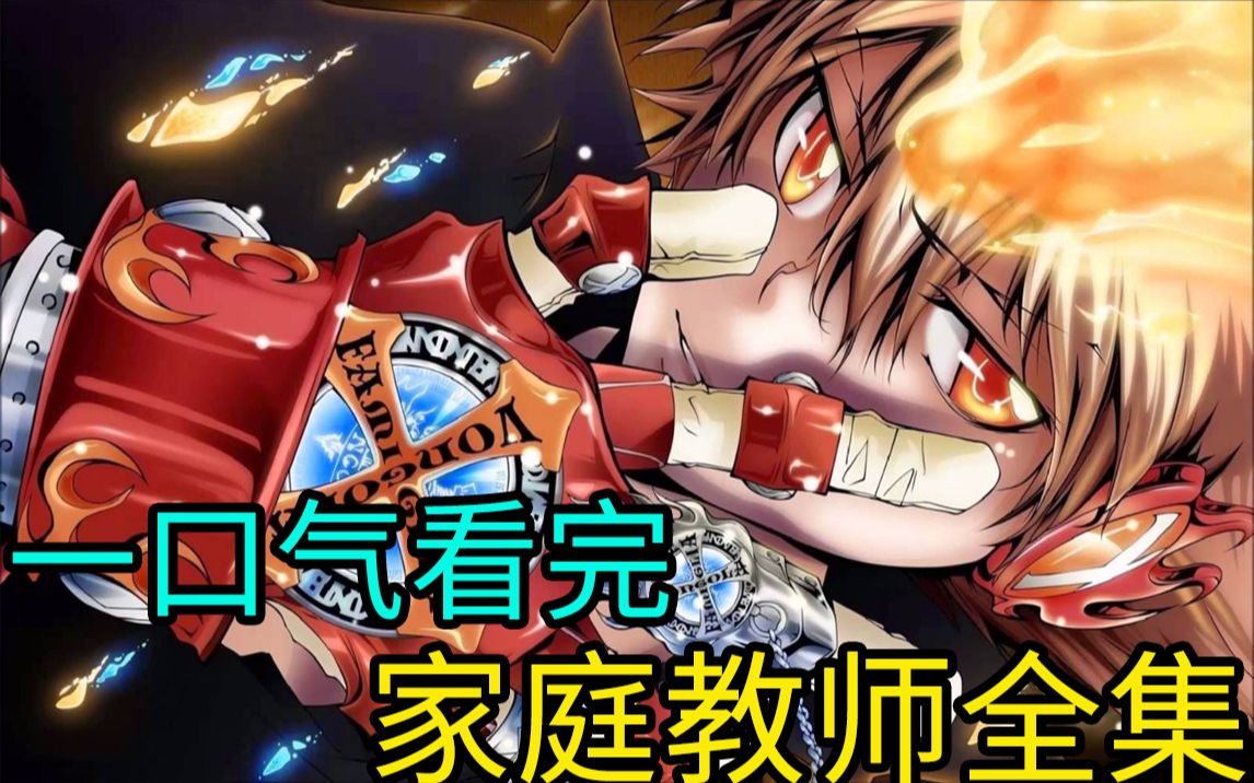 一口气看完家庭教师全集，80后90后童年神作，家庭教师里包恩！
