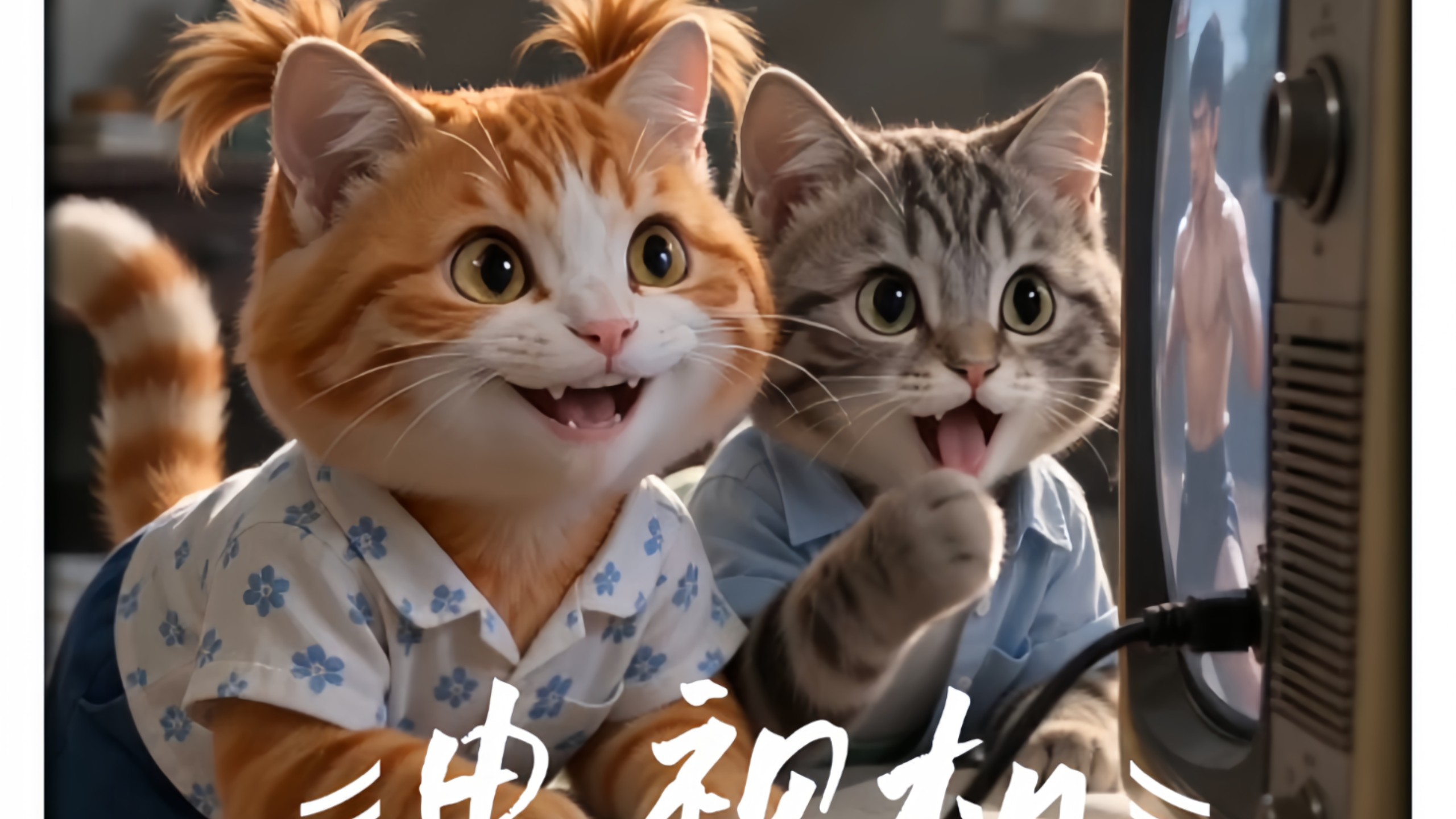 花儿家买电视机了！