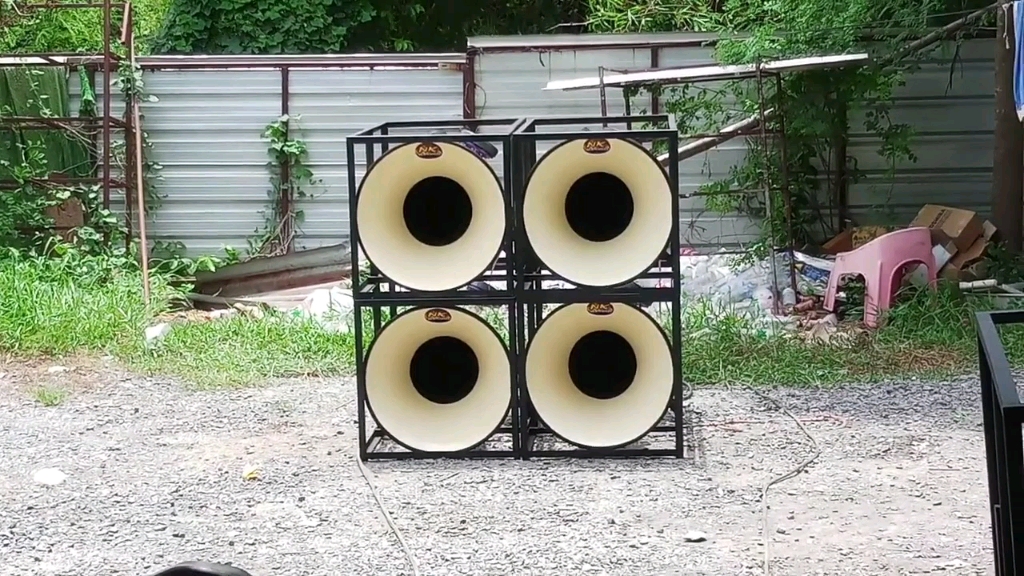 村口大喇叭低音效果