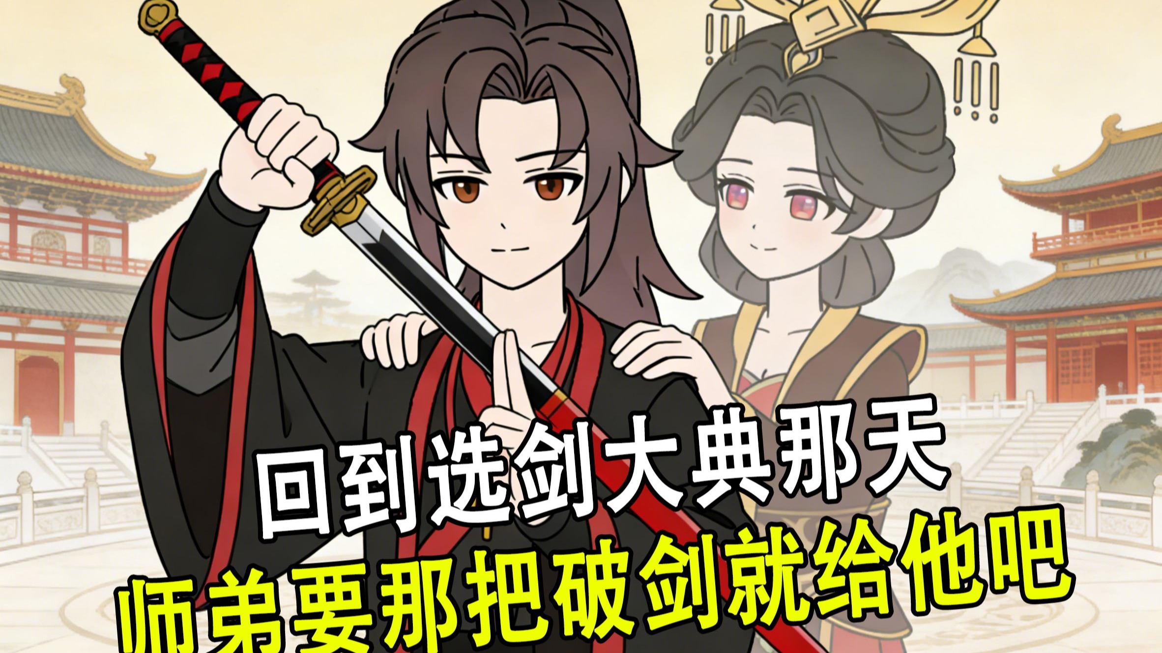 回到选剑大典那天，师弟要那把破剑就给他吧