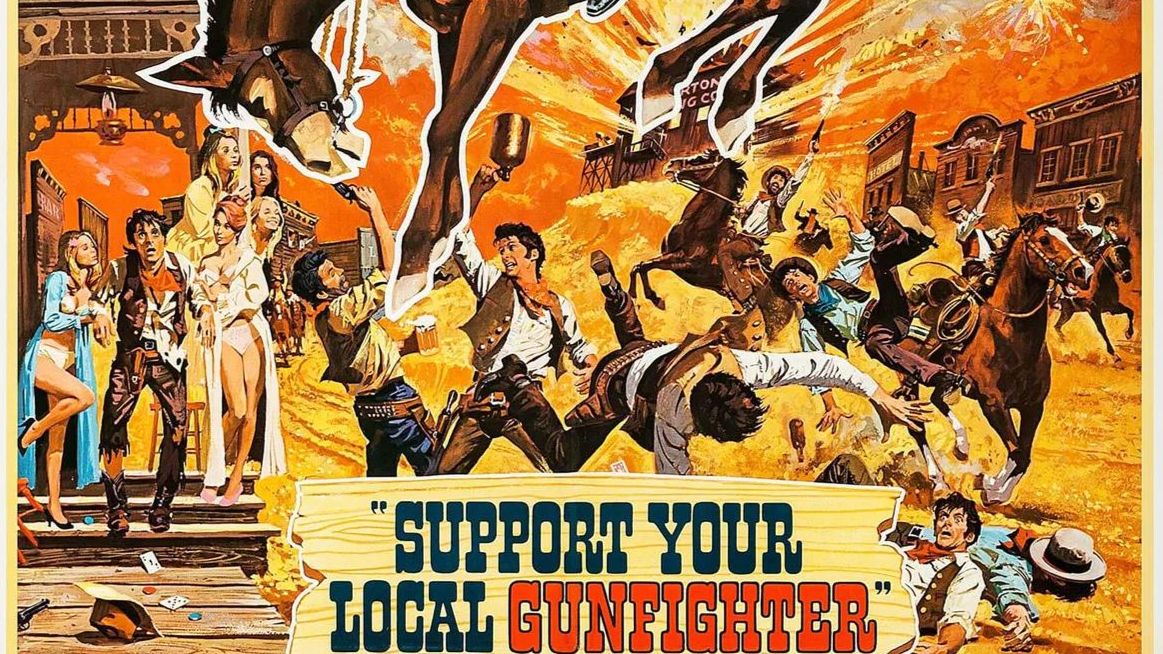 【英字】小镇枪手 / 福星神枪手 Support Your Local Gunfighter (1971) 伯特·肯尼迪+詹姆斯·加纳+苏珊娜·普莱舍特