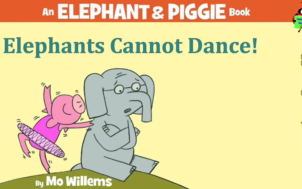 【独家中英双语字幕】小猪和小象的故事Elephant and Piggie 超有爱，超温馨绘本朗读版全集12部合集