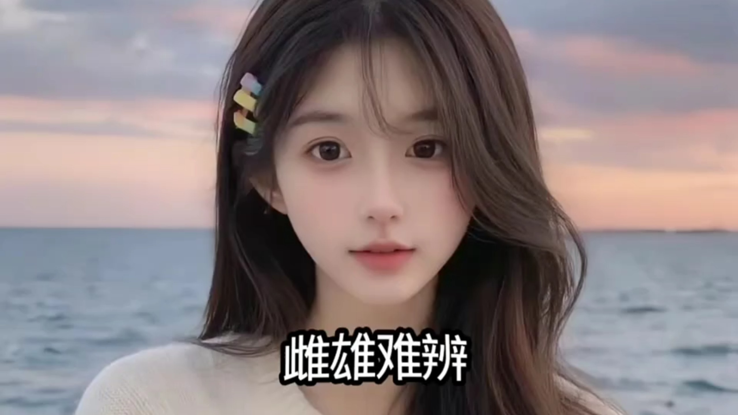 雌雄难辨
