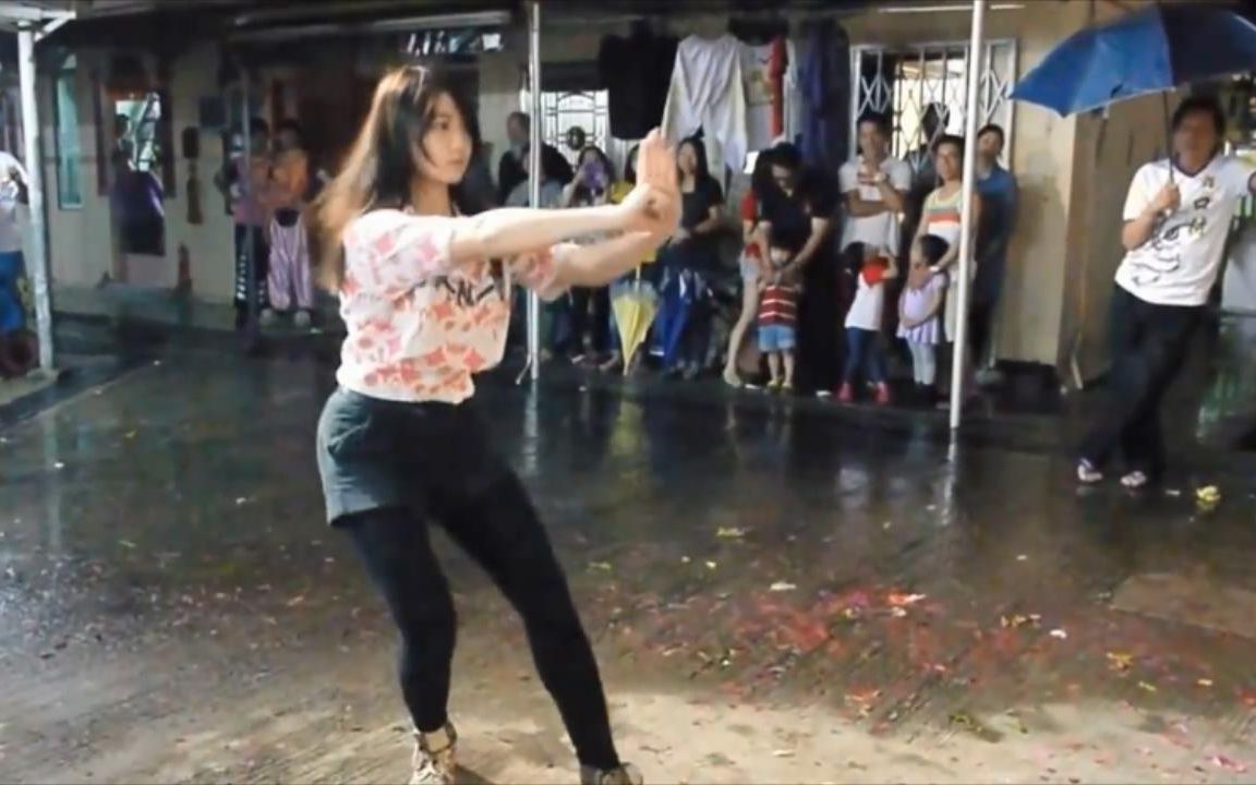 蔡李佛 十字拳 何佩珉师傅表演