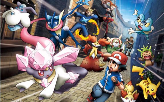 【BD1080P/剧场版/日语中字】Pokemon the movie XY 破坏之茧与蒂安希【神奇字幕组】