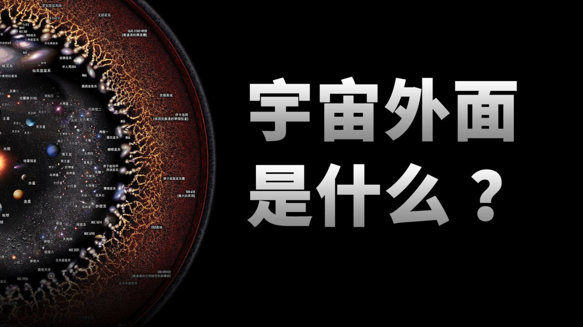 走到宇宙的尽头，外面还有什么？【宇宙杂谈】