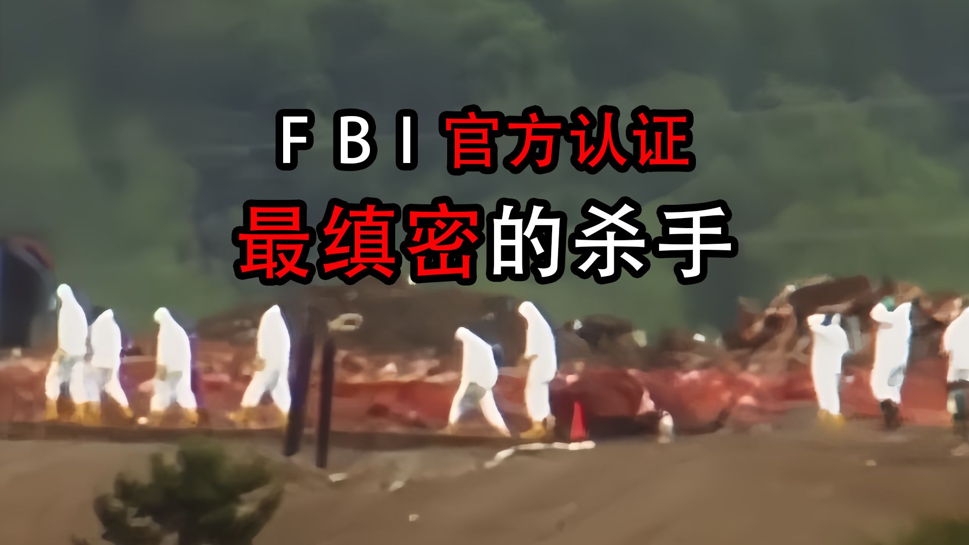 尺度大到FBI不敢全公开！揭秘最缜密的连环杀手！
