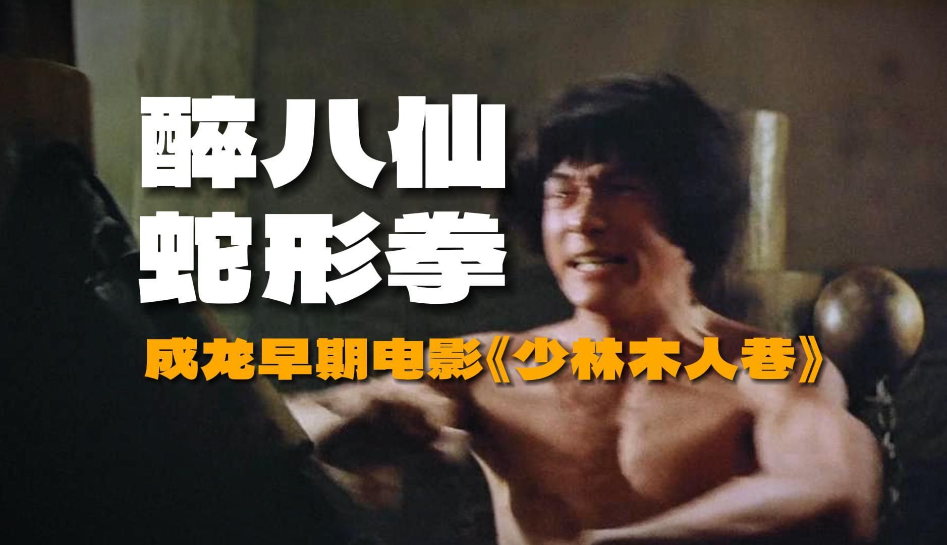 《蛇形刁手》+《醉拳》的雏形？重温成龙早期电影《少林木人巷》
