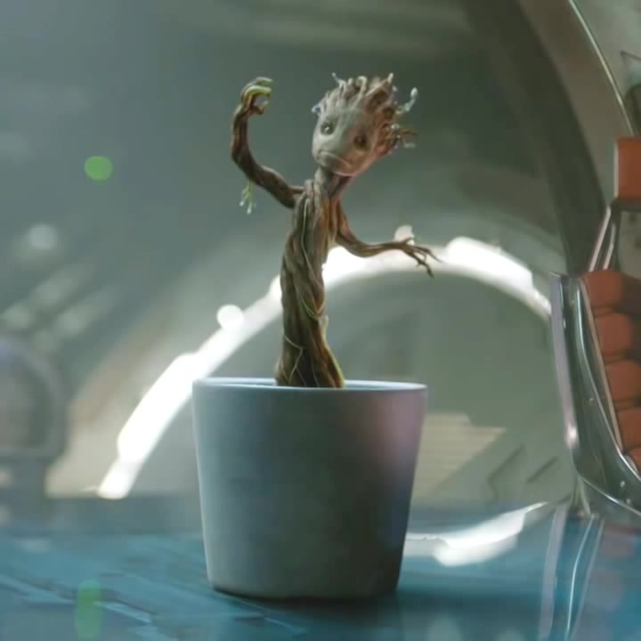 Baby Groot Dancing to Jackson - I Want You Back