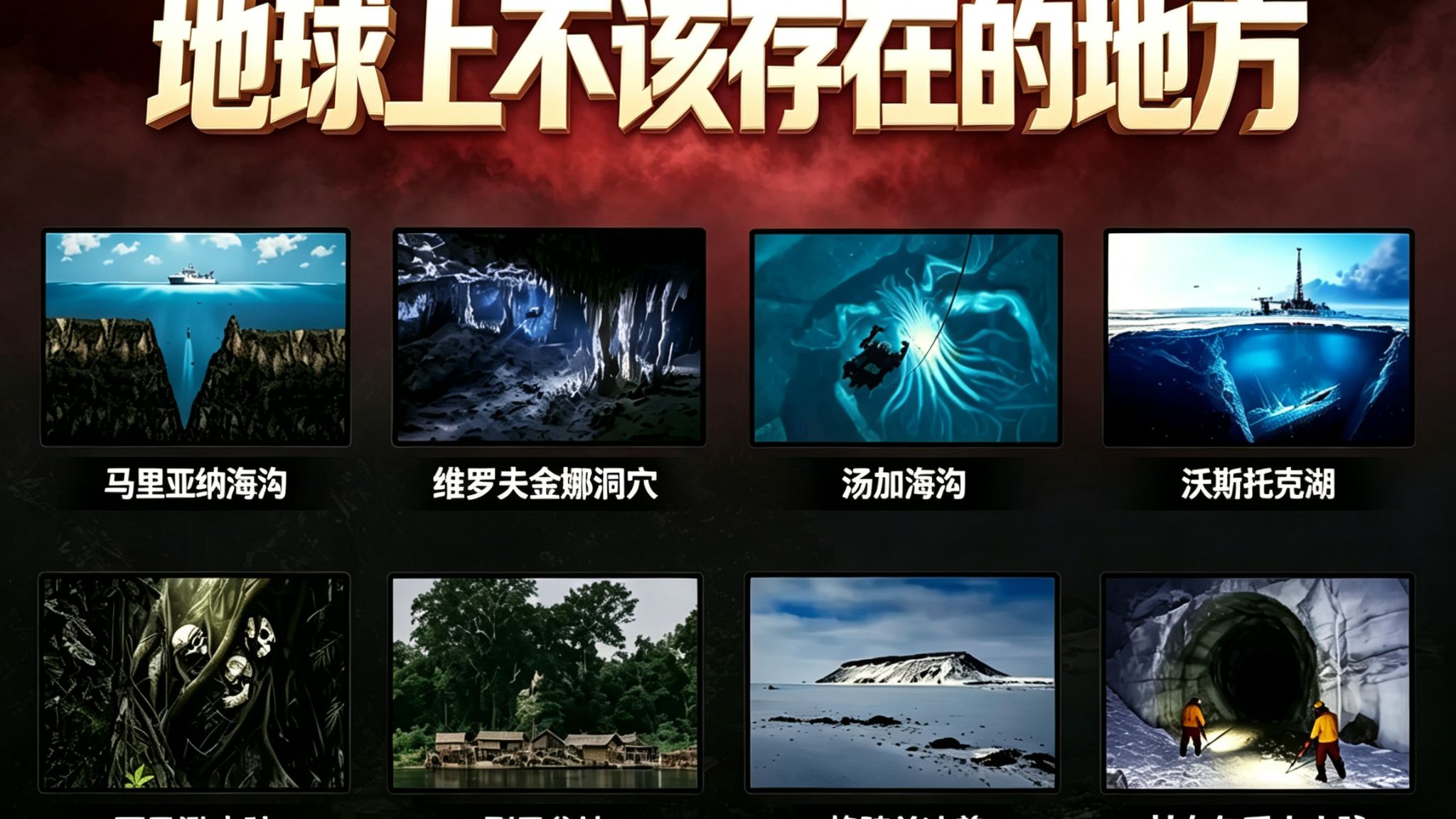 地球上不该存在的8个地方