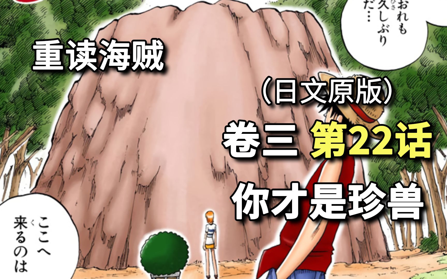 海贼王·卷三·第22话·你才是珍兽。珍兽岛的冒险，箱子里的人【珍兽岛篇】