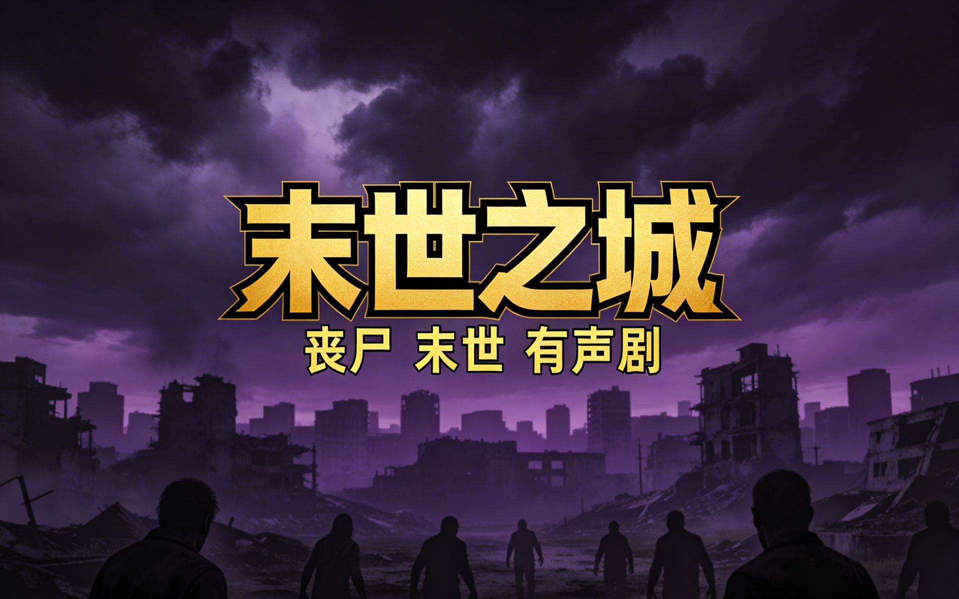 有声书《末世之城》全集完结，科幻 丧尸 末世文