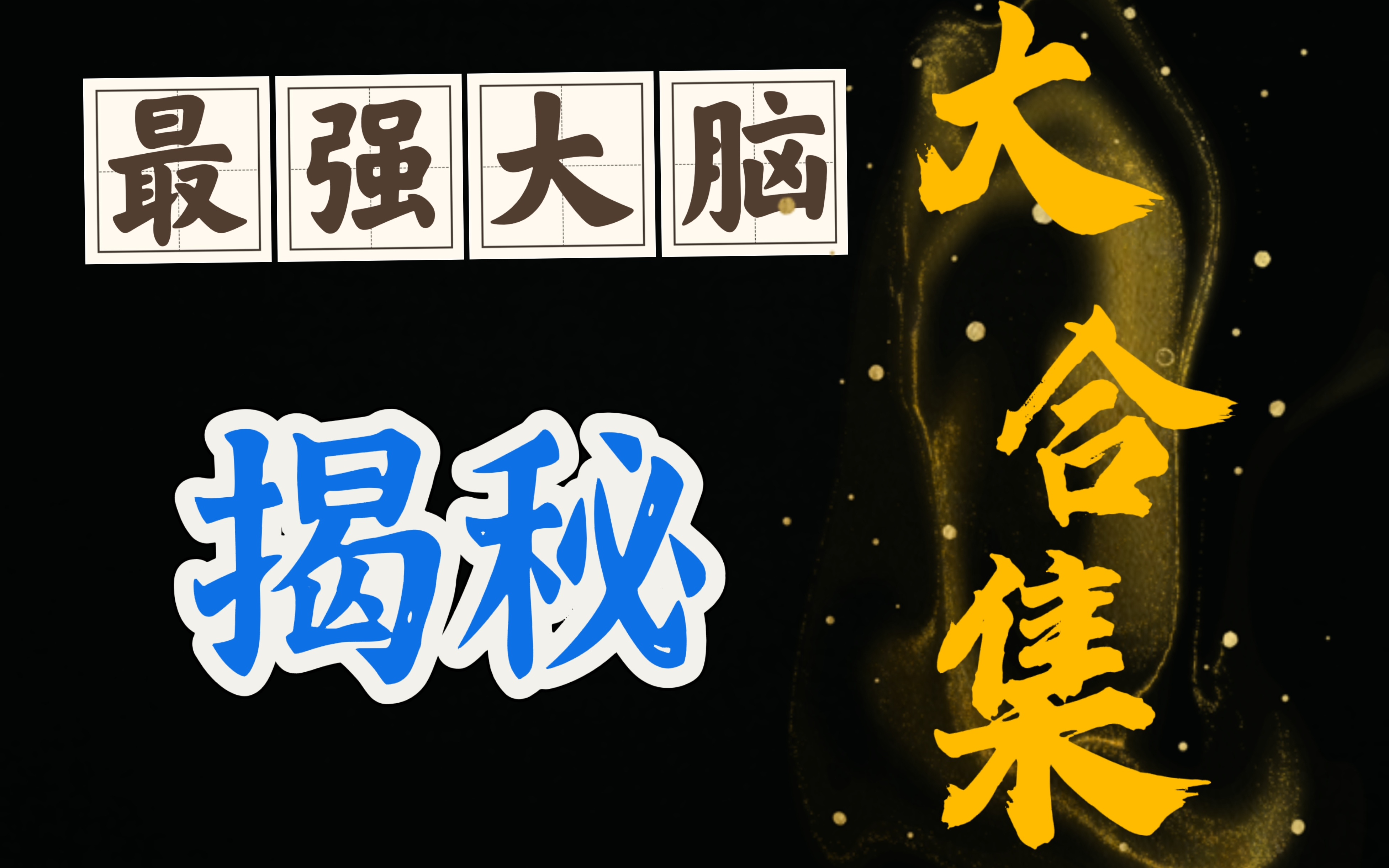 揭秘【最强大脑】大合集