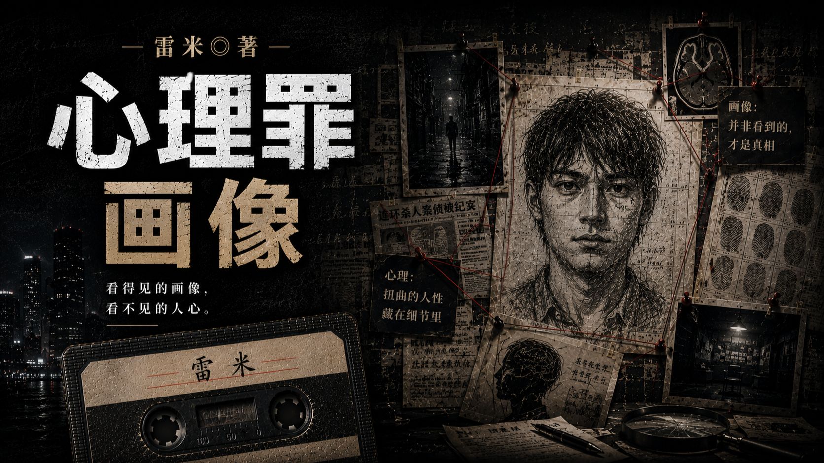 【睡前故事】《心理罪：画像》堪比美剧的残忍案件和犯罪心里画像破案