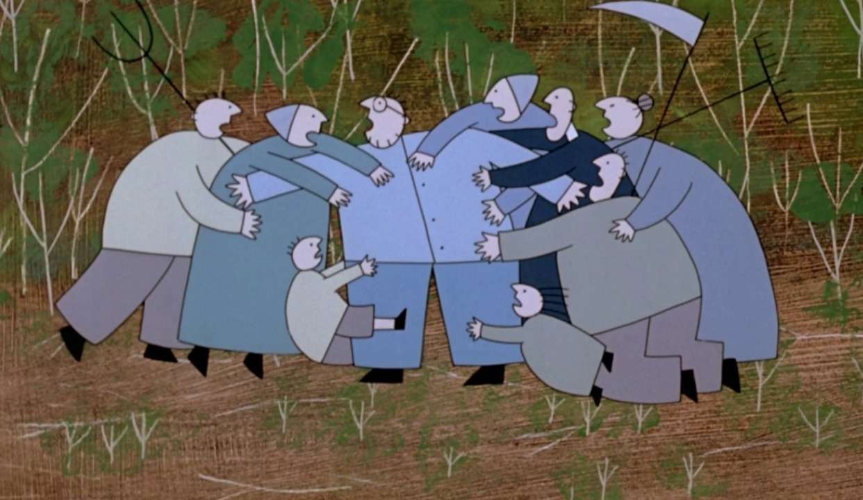 反思人性！奥斯卡提名英国动画短片：《村庄》