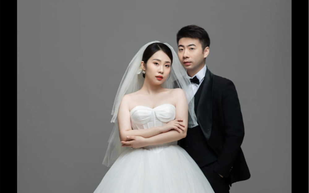 我们的结婚照终于出来啦！