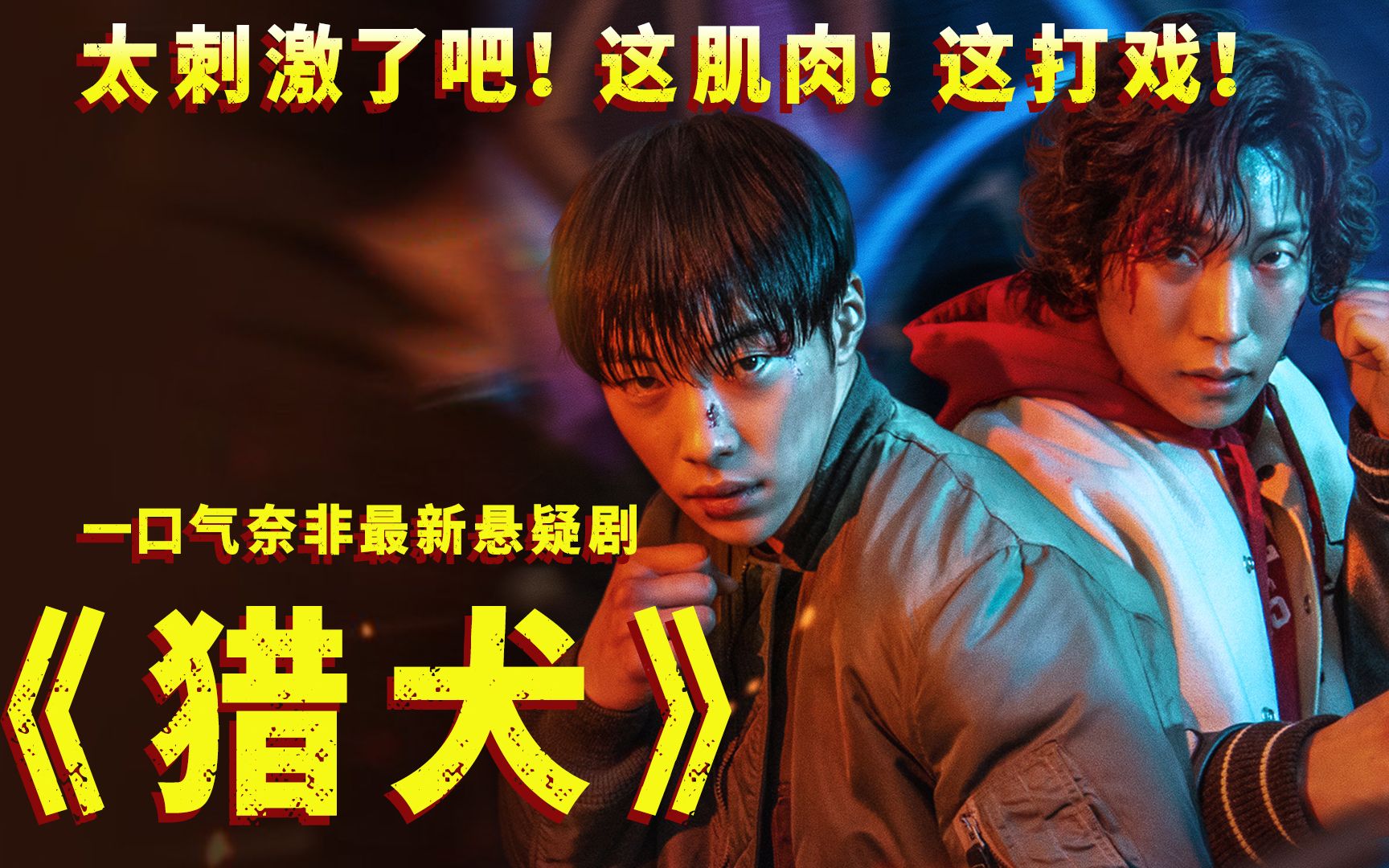一口气看完奈非限定剧《猎犬》，太刺激了，这肌肉，这打戏！