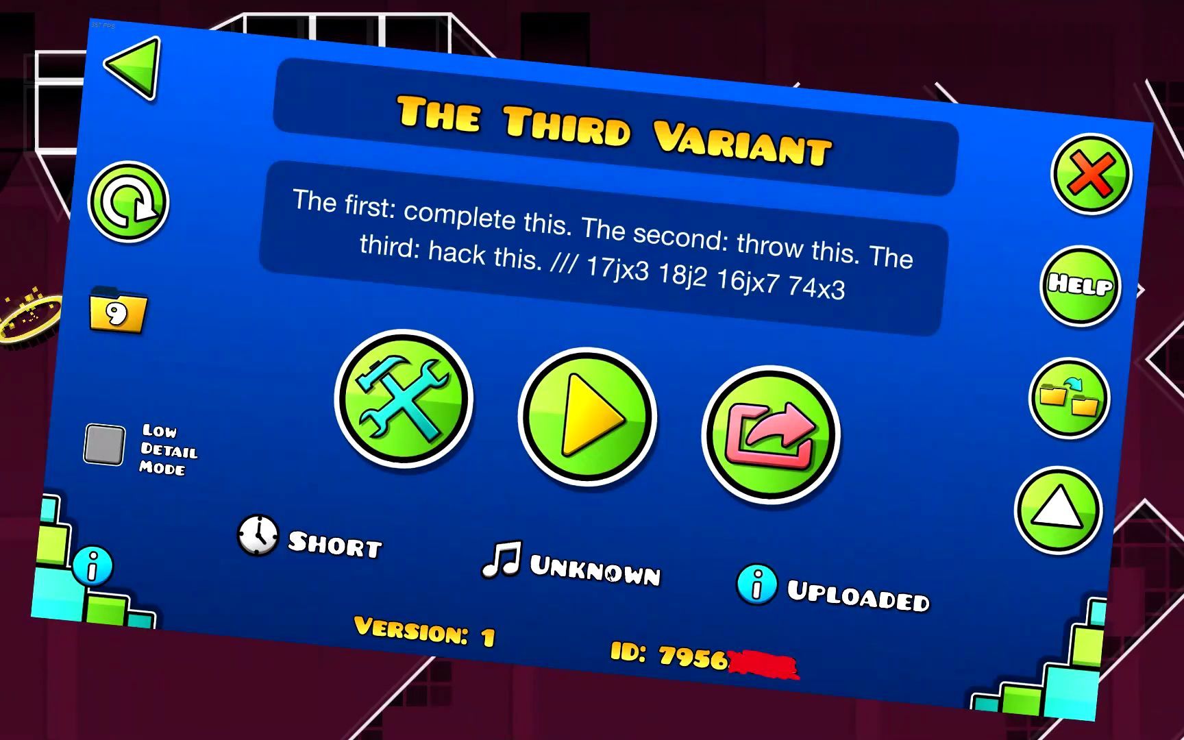 [几何冲刺转载/TOP1]The Third Variant verified by SKOE99 Hardest Challenge