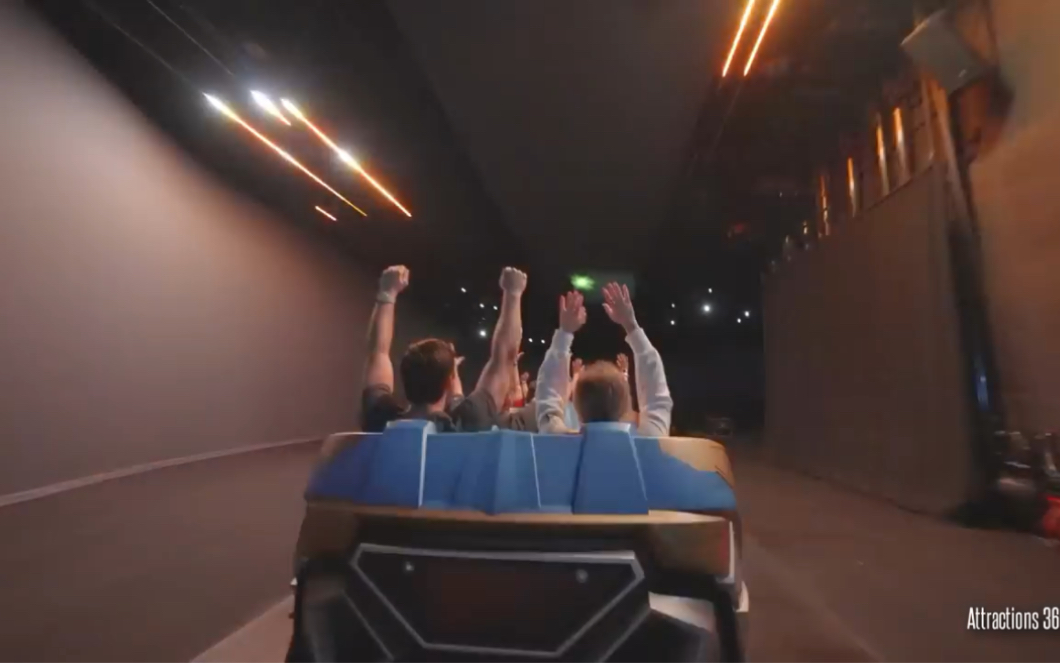 奥兰多迪士尼Epcot银河护卫队过山车全过程！