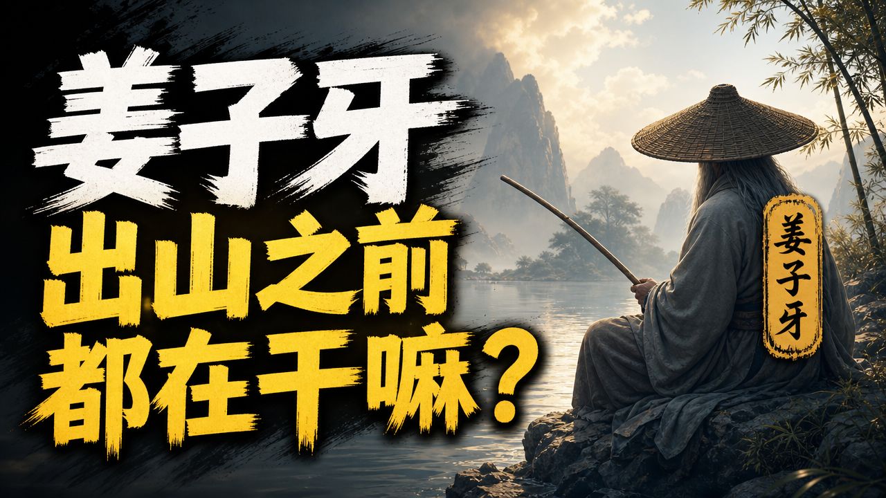姜子牙出山那年已经70多岁，之前他在干嘛？为什么要等到年过七旬才出来搞事？｜历史故事郎