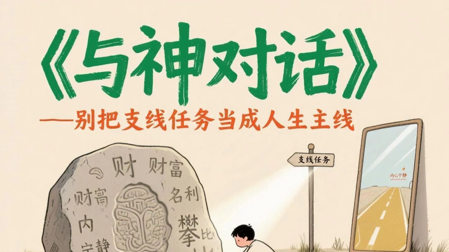 《与神对话》你的人生就是一款地狱难度的开放世界游戏，而你是主动删除记忆的满级玩家。深度拆解《与神对话》的底层逻辑，细思极恐。