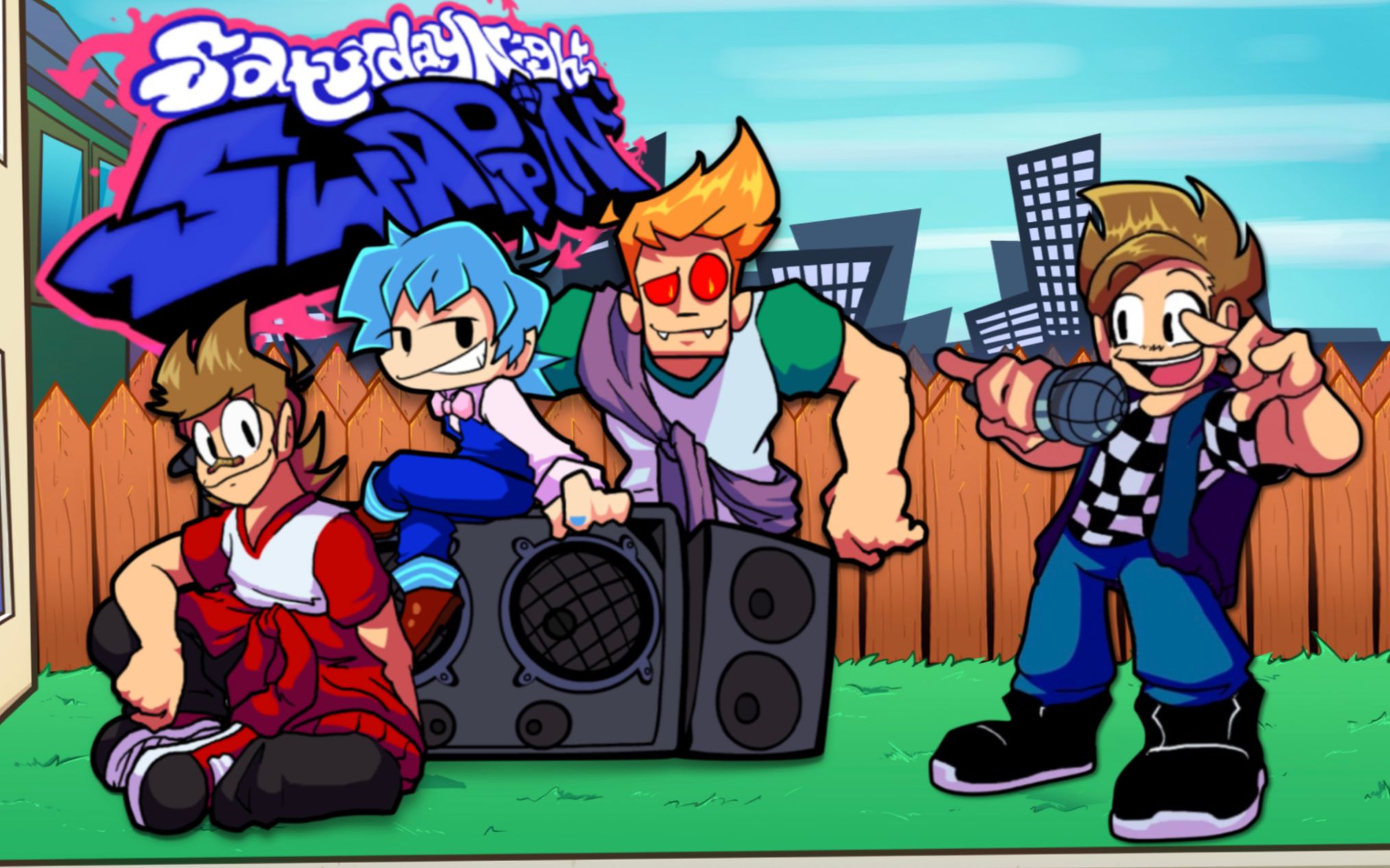 【周六反转夜Tordsworld部分】FNF 模组 Saturday Night Swappin' [VERSION 1.3 UPDATE!!!]