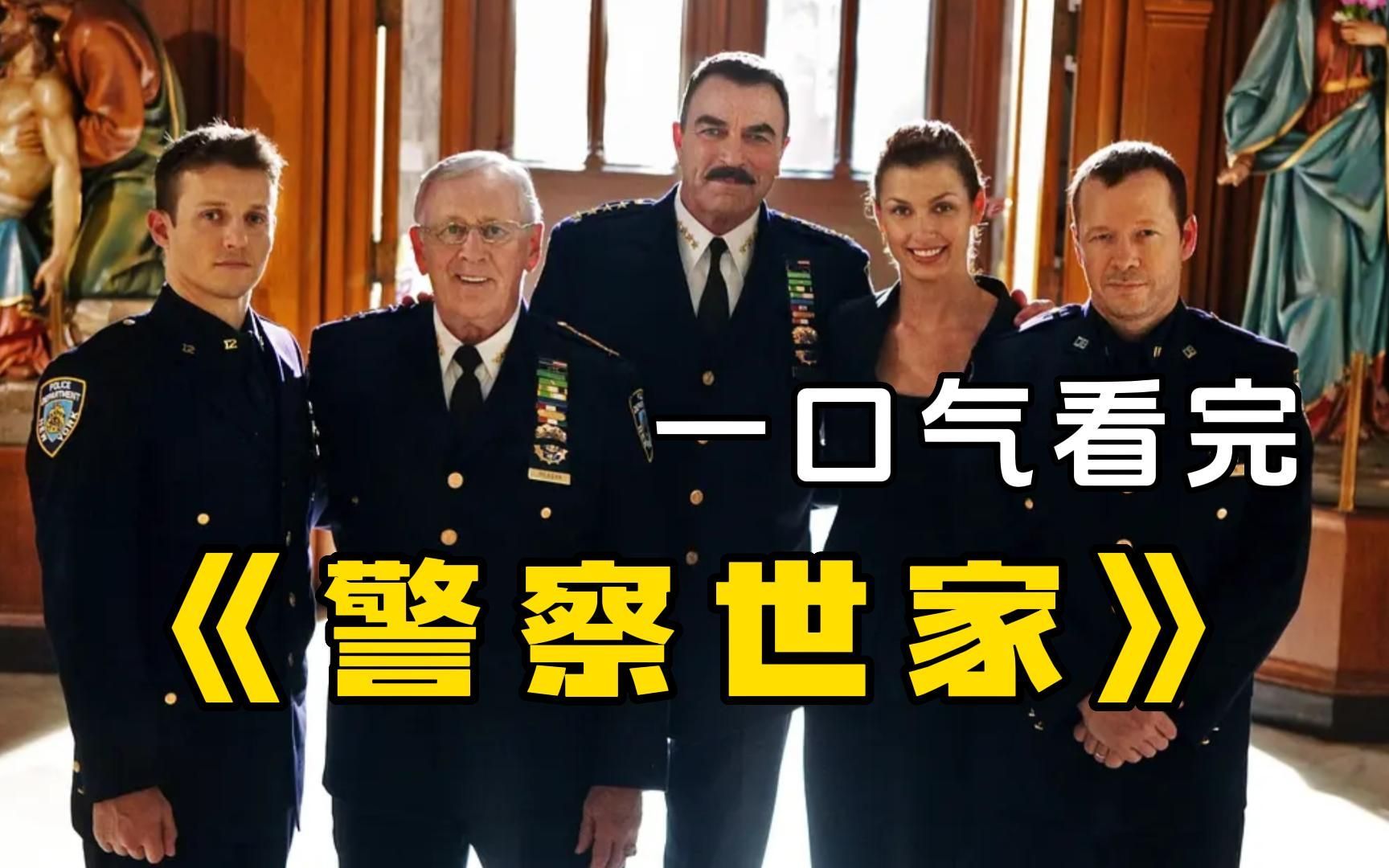 一口气看完最爽罪案美剧《警察世家》，硬核警探超暴力追凶，正能量爆表的纽约警察一家