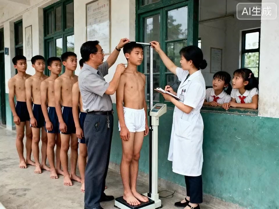 小男子汉体检