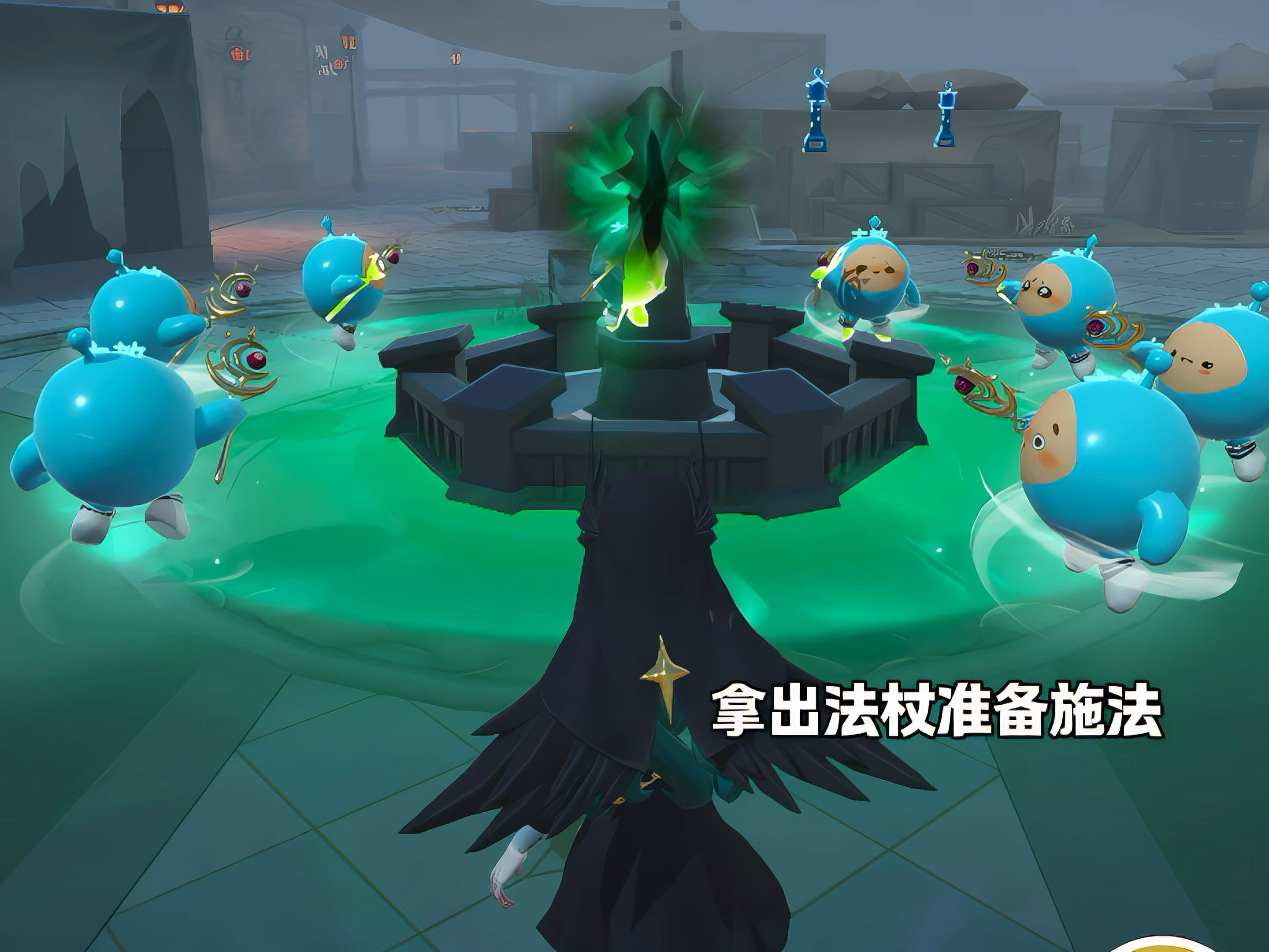 “八位主教聚集召唤吸血鬼降临”