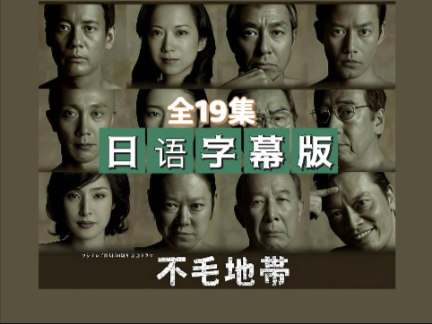 [2009] 不毛地带 全19集 日文字幕版 高清720P 唐泽寿明 久和井映见 多部未华子 竹野内丰 富士台50周年台庆剧