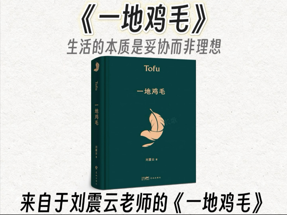 10分钟精读一本书，今天我们读《一地鸡毛》。