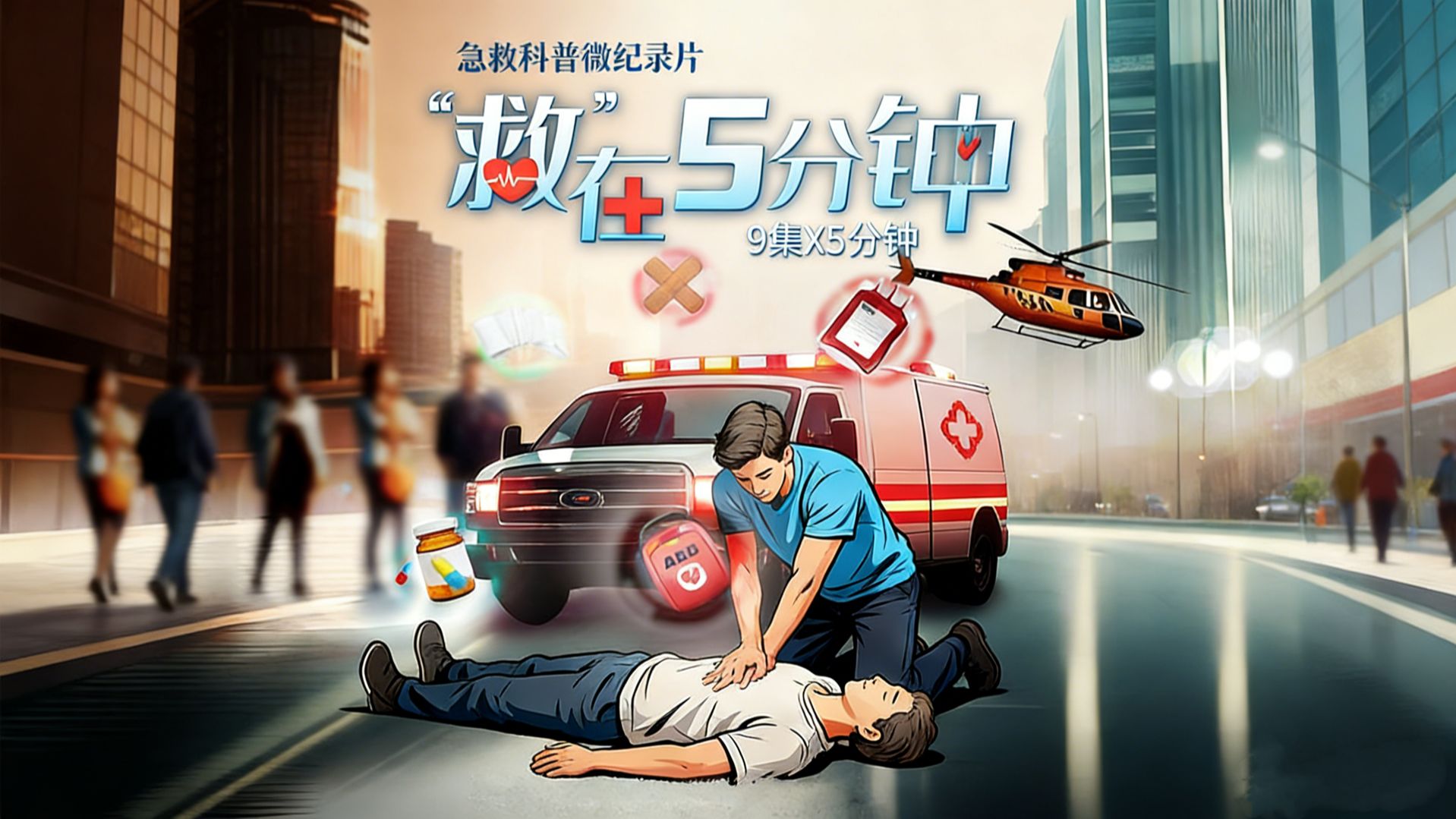 【纪录片】"救"在5分钟(2025)[9集]展现急救实施过程 超清1080p