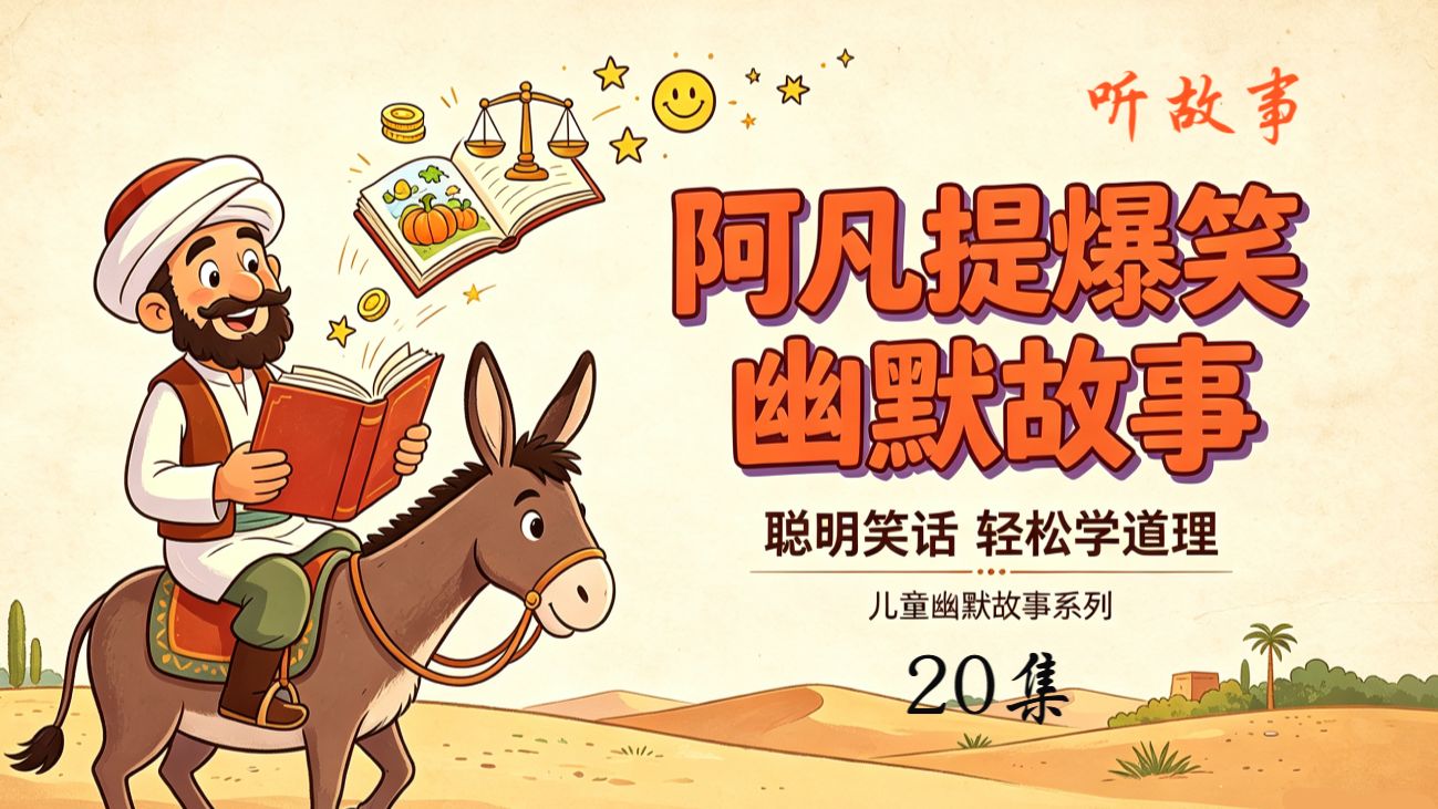 儿童故事《阿凡提爆笑故事》
